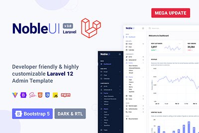 NobleUI - Laravel